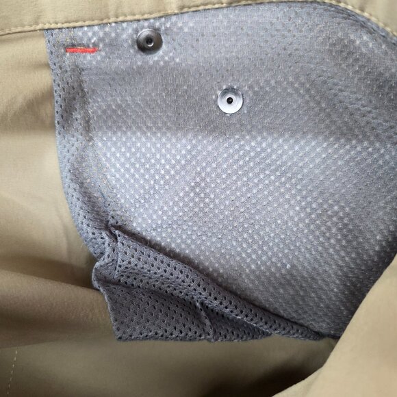 LL Bean Cargo Pants Riverton Men’s Utility  Hiking Outdoors Beige Trail 38 x 32 - Picture 8 of 10